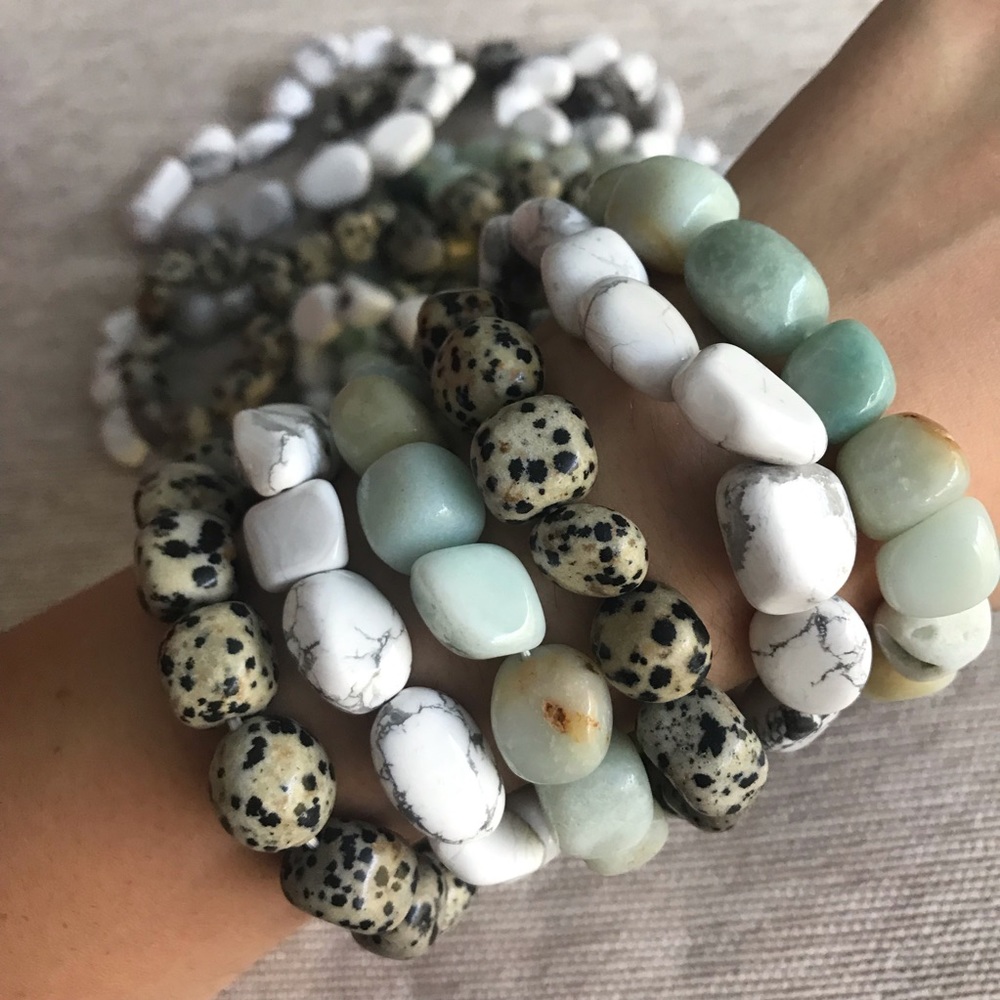 Gemstone Stretch Bracelet